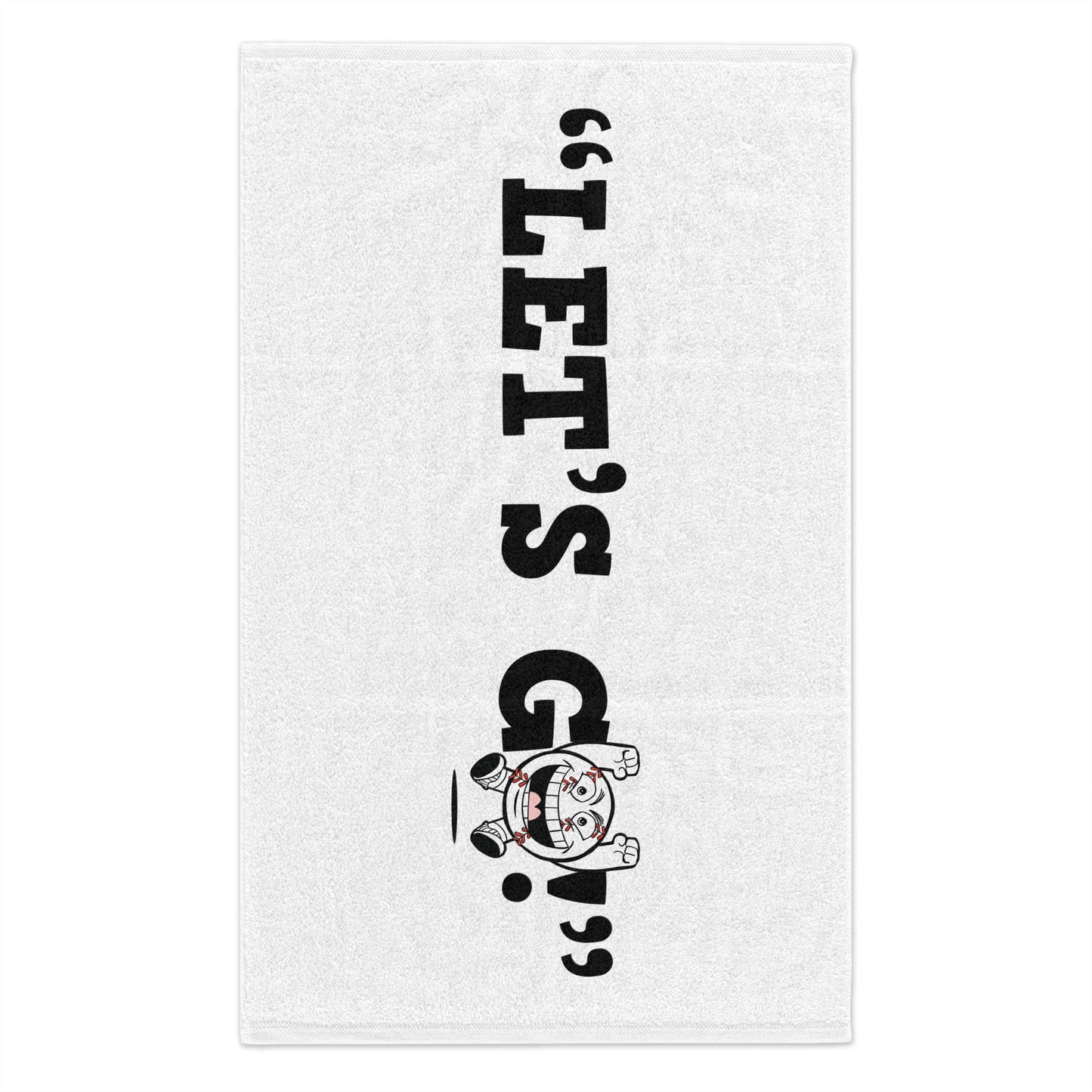 "Let's Go" Rally Towel, 11x18