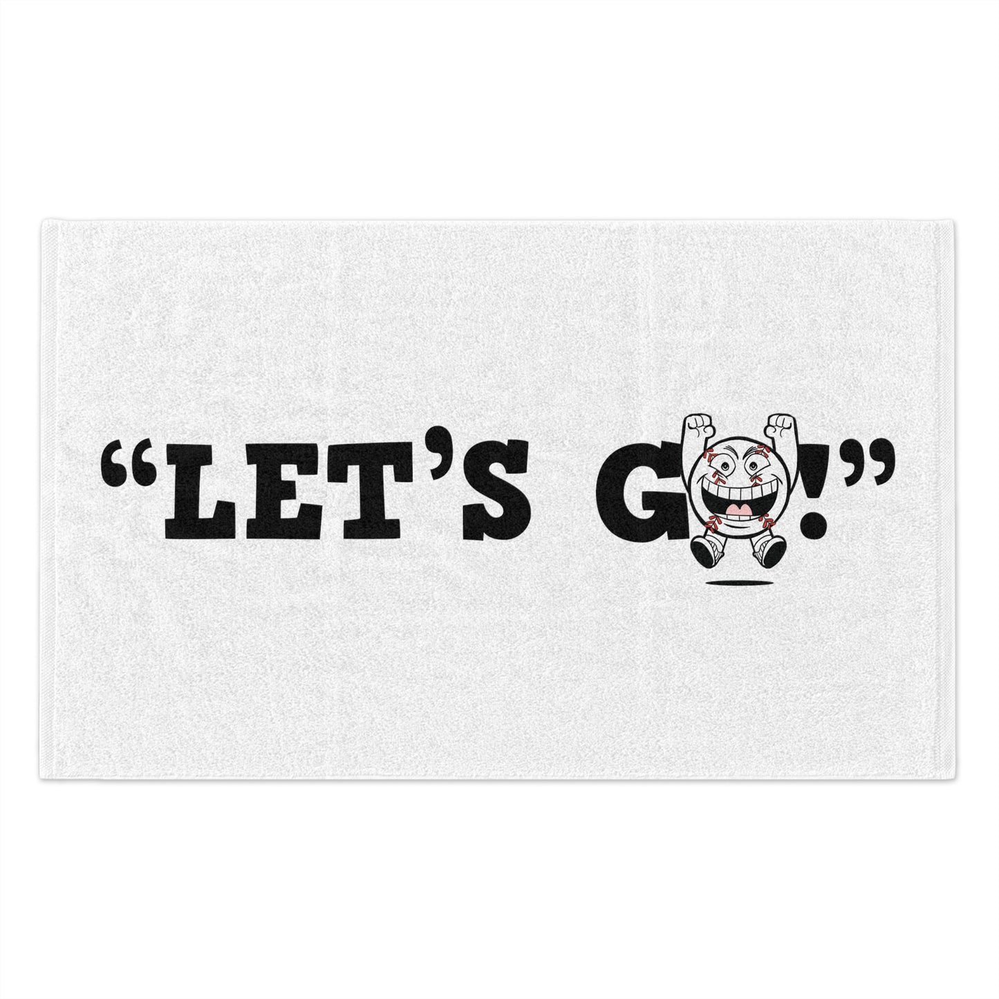 "Let's Go" Rally Towel, 11x18