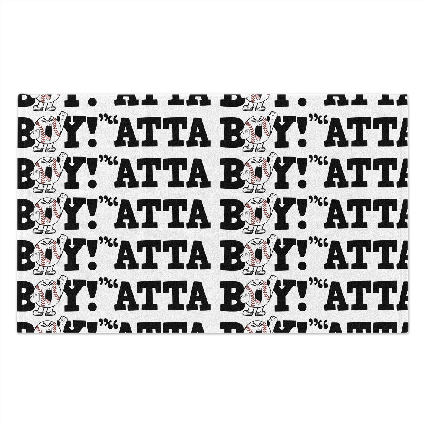 "Atta Boy" Rally Towel Pattern, 11x18